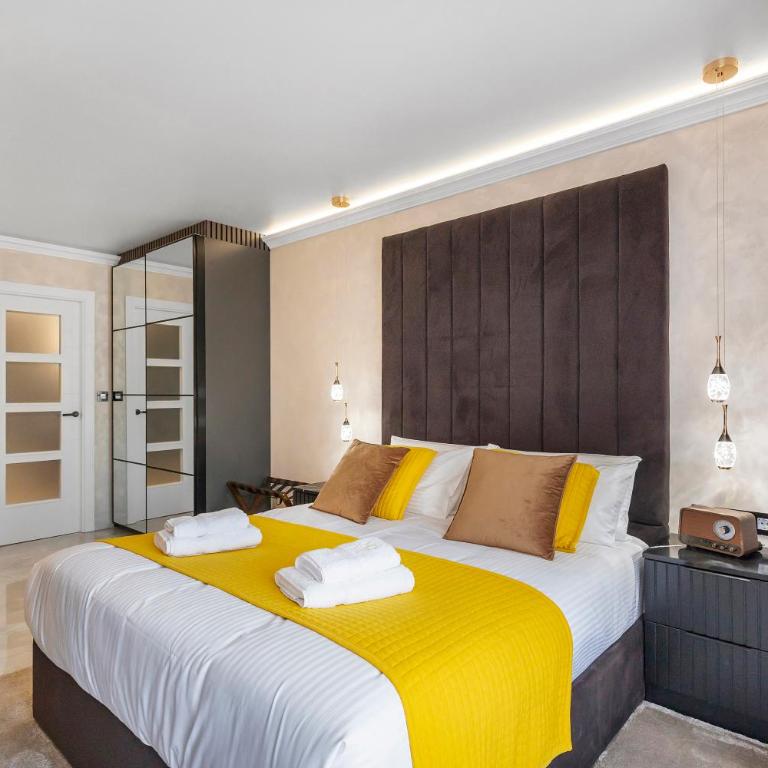A&R Luxury Apartments - Estudio con cama extragrande y sofá cama - 15