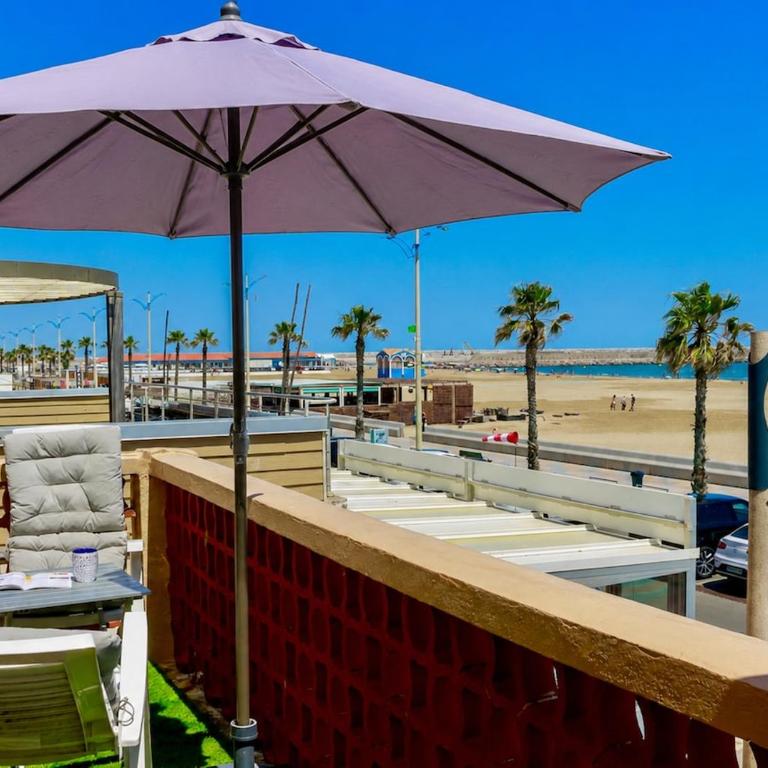 Le Languedocien T3 front de mer terrasse vue Méditerranée - Appartement 2 Chambres - 2