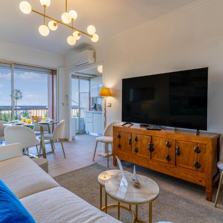 BLUE RIVIERA - vue mer - proche centre et gare - Appartement 1 Chambre - 20