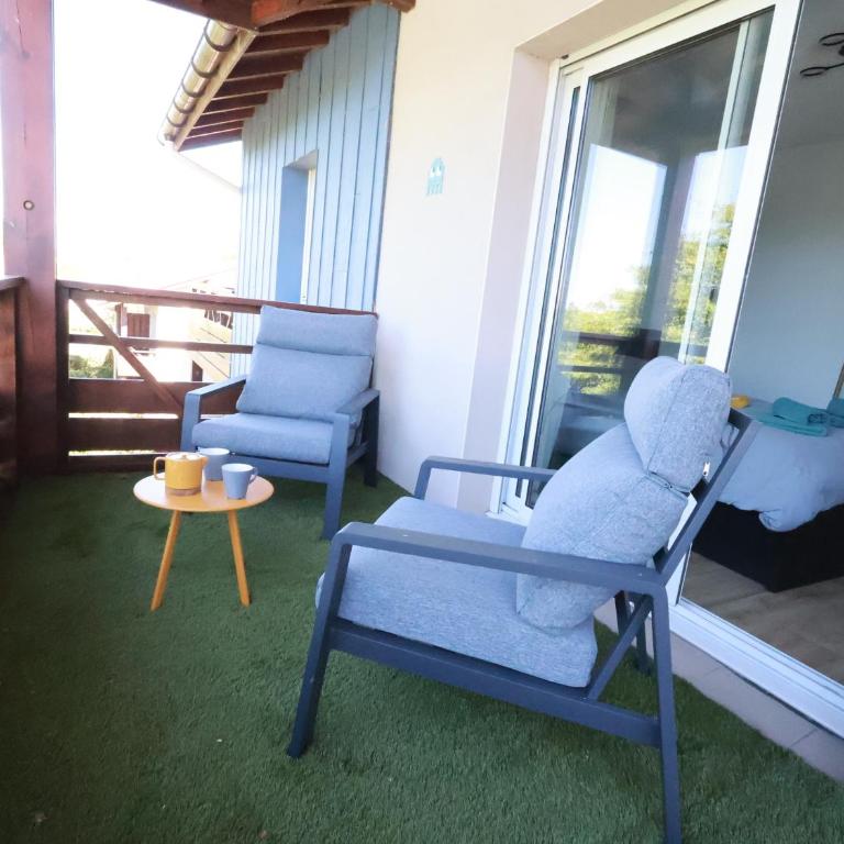 Le Lago - Vue lac - Terrasse & Piscine - Soustons - Appartement 1 Chambre - 6