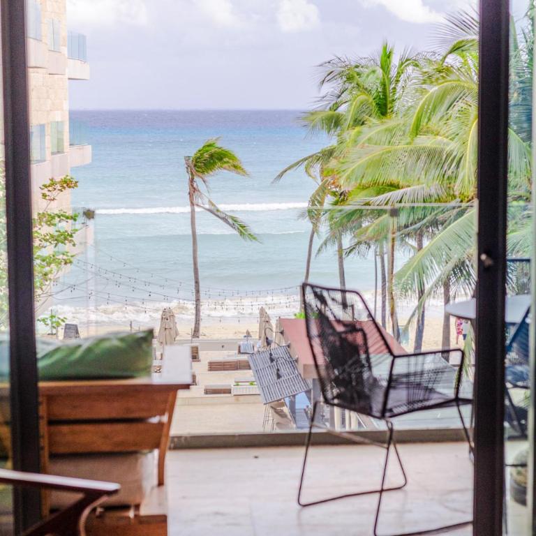 Hyatt Centric Playa del Carmen - Downtown House & Beach House - Chambre avec 2 Lits Queen-Size - Vue Partielle sur Océan - Beach House - 4
