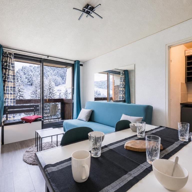 Studio, animaux admis, vue pistes - 4+1 pers. - Studio - 1