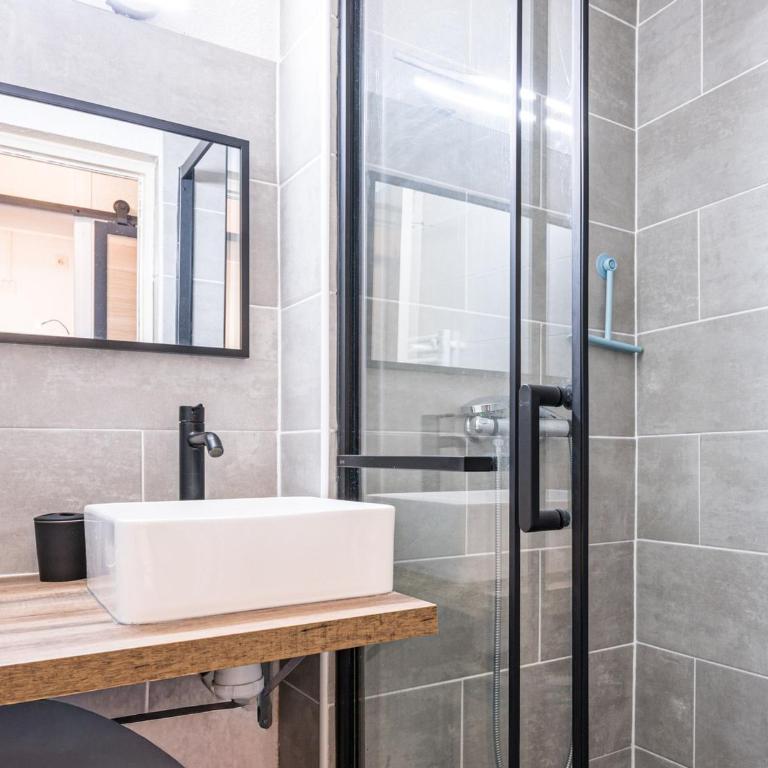Studio, animaux admis, vue pistes - 4+1 pers. - Studio - 16