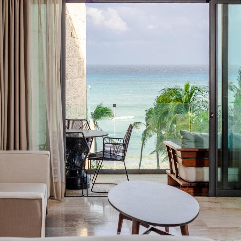 Hyatt Centric Playa del Carmen - Downtown House & Beach House - Chambre Lit King-Size avec 1 Lit King-Size et Front de Mer Partiel - Beach House - 2
