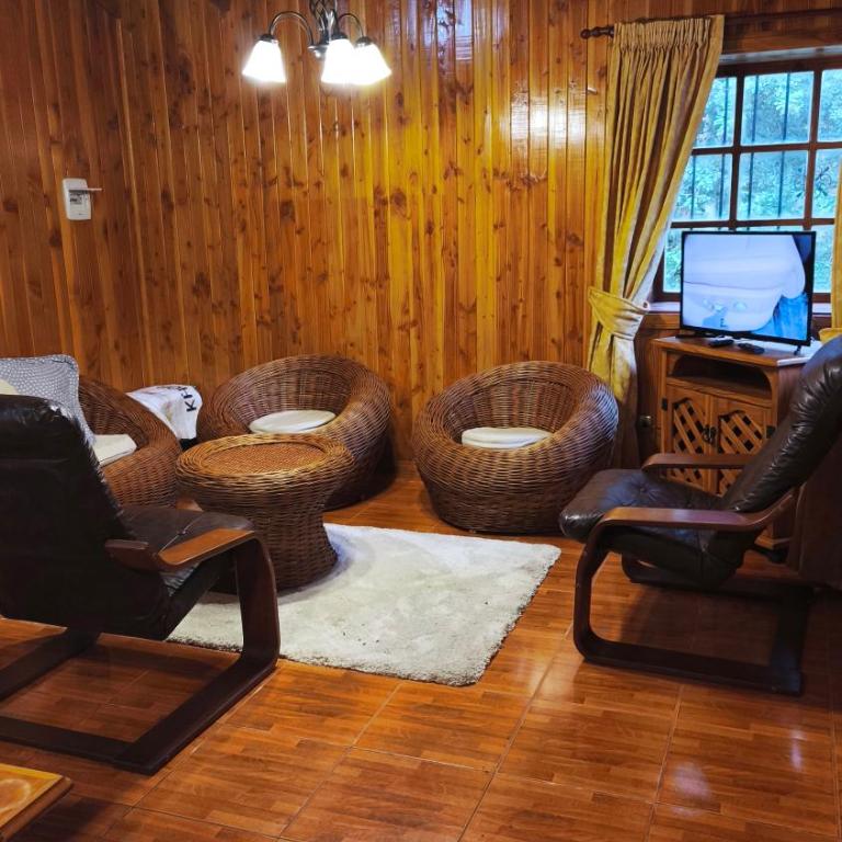 Refugio de madera frente al mar, Curiñanco - Three-Bedroom House - 3