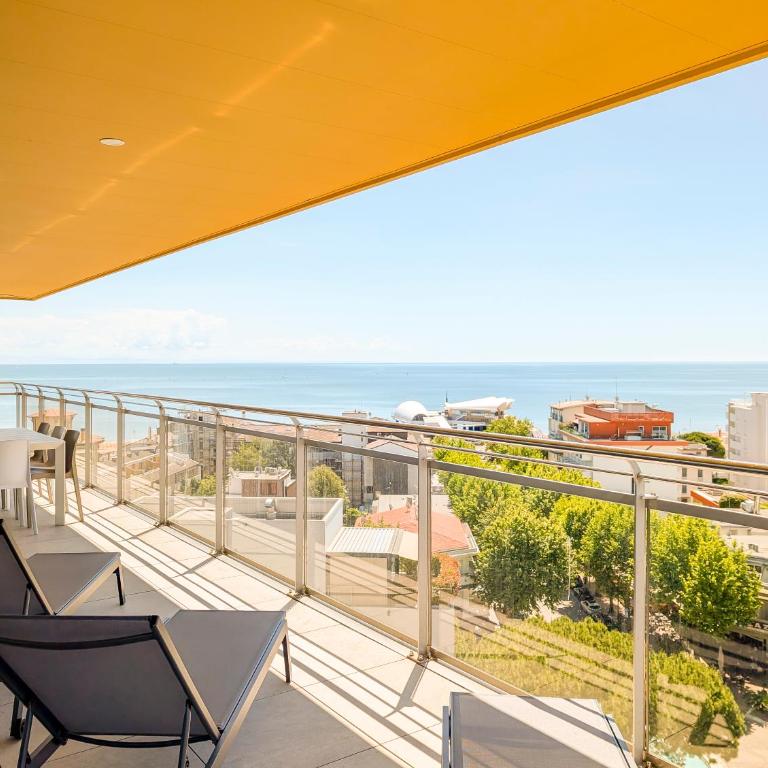 Nashira Apartments - Apartment mit 2 Schlafzimmern, einem Balkon und Meerblick - 40