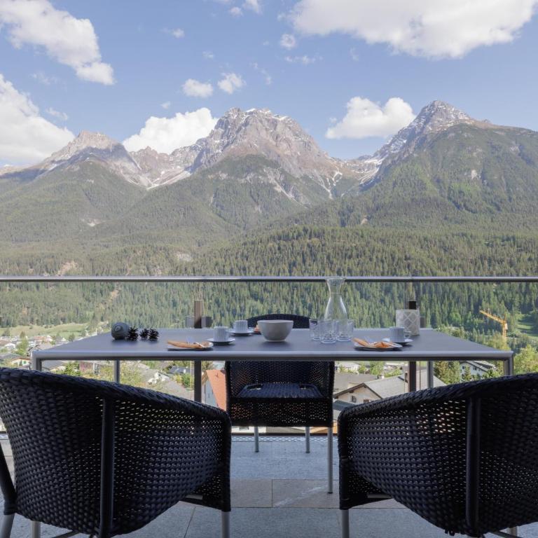 Panorama Lodge - Apartment mit Blick auf die Berge - 12