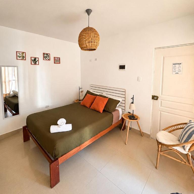 Hostel Killamoon Centro - Double Room with Pool View - 2