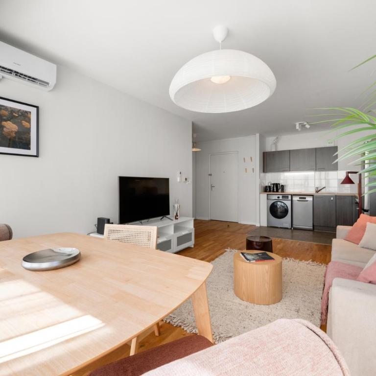 Stunning & Bright - 2 Bedrooms - Parking WiFi/AC - Appartement 2 Chambres Deluxe avec Balcon - 16
