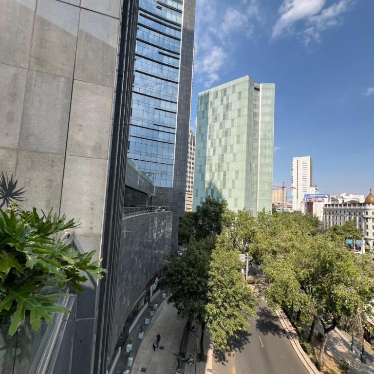 Av Reforma Piso 20 Pool Gym Jacuzzi - Apartment mit 1 Schlafzimmer - 5