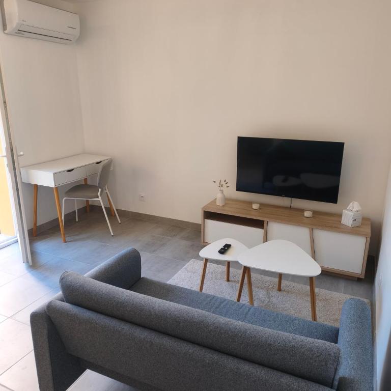 Proche des plages et du centre - Clim - Jardin - Apartamento de 1 dormitorio - 3