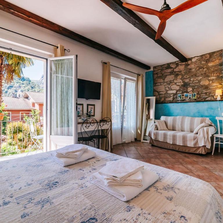 B&B Il Feriolo - Camera Familiare con Vista Lago - 3