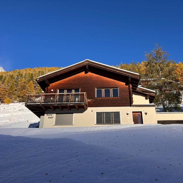 Chalet Snow Ball Panoramic View in the Center of Saas-Fee - Chalet - 3