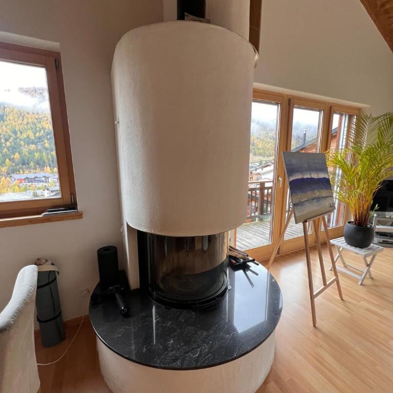Chalet Snow Ball Panoramic View in the Center of Saas-Fee - Chalet - 7