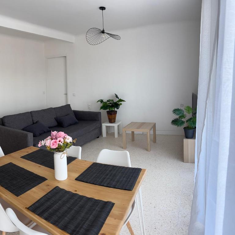 Grands T2 Lumineux proches gare et centre ville - Apartamento de 1 dormitorio con balcón - 4