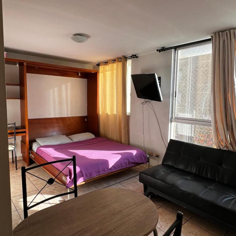 Departamento completo cercano Movistar Arenas Fantasilandia 70 - Apartamento de 1 dormitorio - 4
