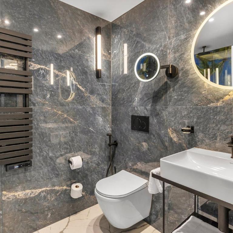 A&R Luxury Apartments - Estudio Deluxe con cama grande - 10