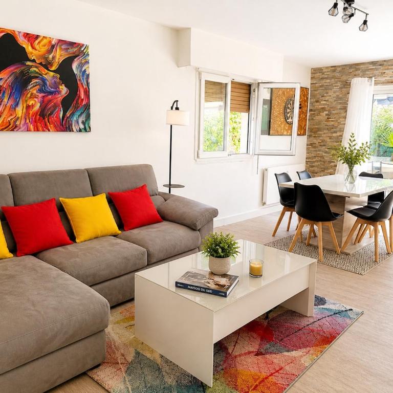 Seaside haven with private garden near Nice - Apartamento de 2 dormitorios - 1