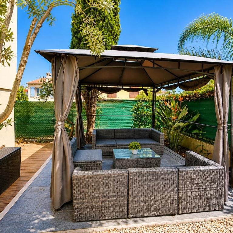 Seaside haven with private garden near Nice - Apartamento de 2 dormitorios - 8