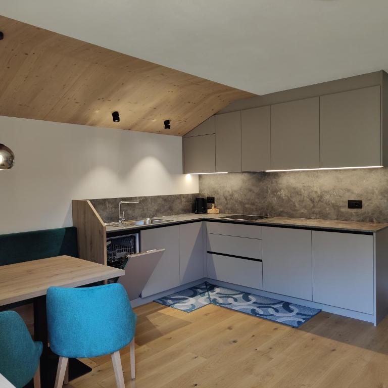 Lü da Plazores - Appartamento Superior con 1 Camera da Letto e Balcone - 13
