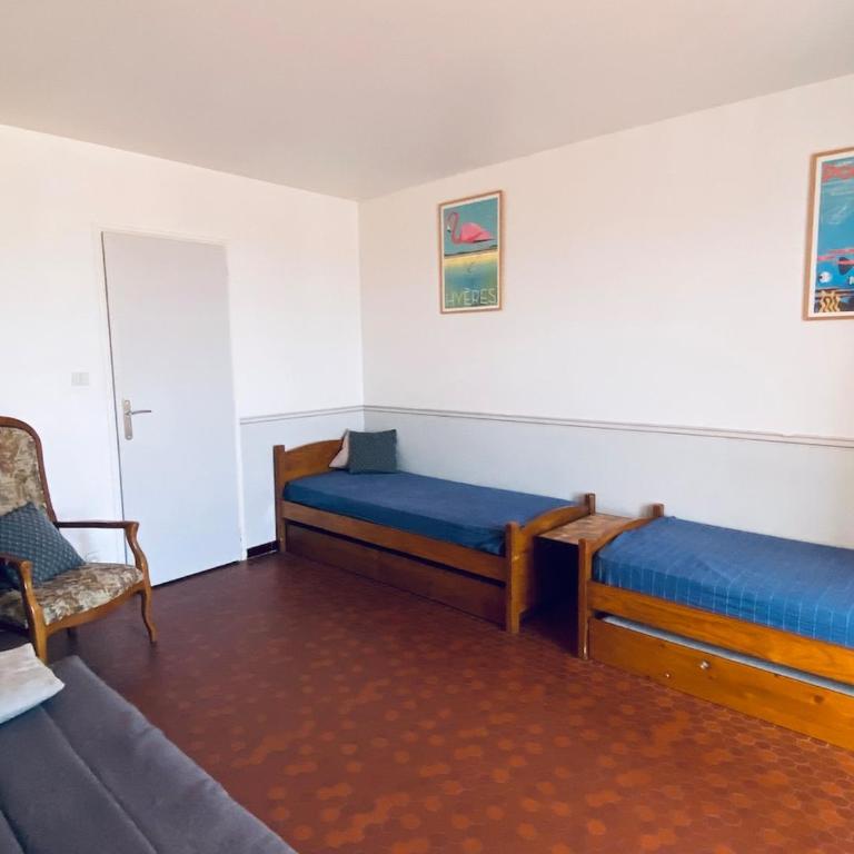 T1 - Presqu'île de Giens - La Tour Fondue - Apartment mit 1 Schlafzimmer - 9