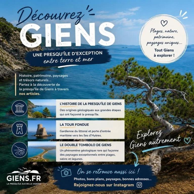T1 - Presqu'île de Giens - La Tour Fondue - Apartment mit 1 Schlafzimmer - 33