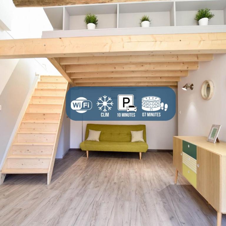 Succès - Très beau Duplex- Coeur d'Arles- Climatisation - Appartement - 1