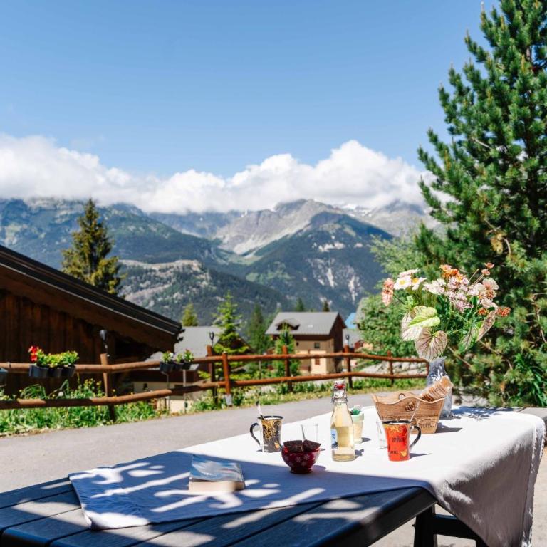 Bas De Chalet Lout'Chi Valfréjus - Appartement 2 Chambres avec Vue sur la Montagne - 7