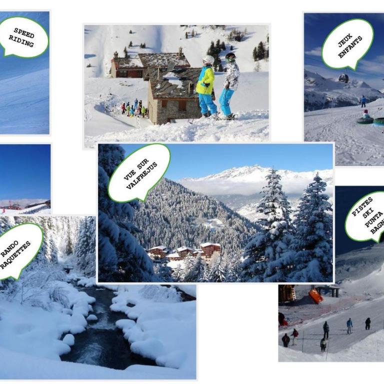 Bas De Chalet Lout'Chi Valfréjus - Appartement 2 Chambres avec Vue sur la Montagne - 29