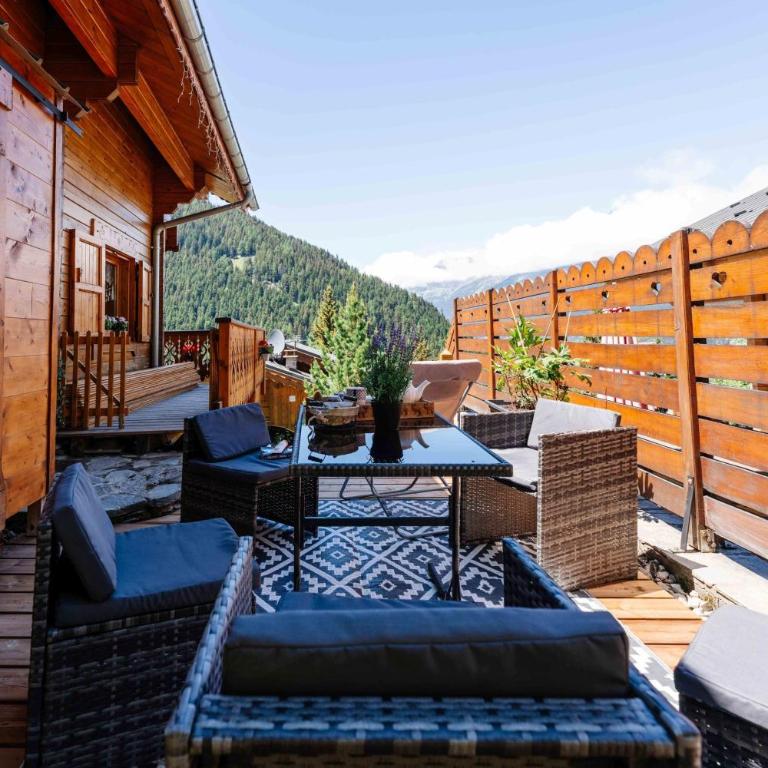 Bas De Chalet Lout'Chi Valfréjus - Appartement 2 Chambres avec Vue sur la Montagne - 4