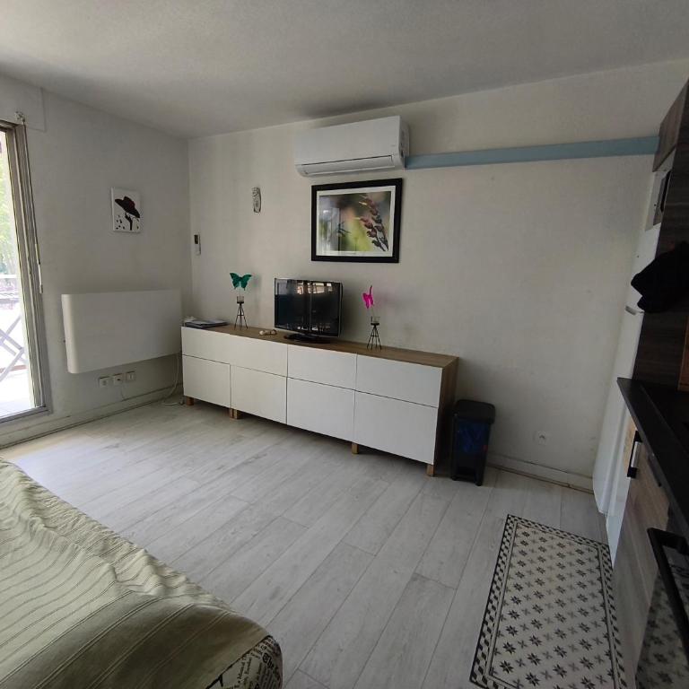 T2 Qaurtier Couchant, Vue parc, au calme, à 5 min de la plage - Apartment mit 1 Schlafzimmer - 12
