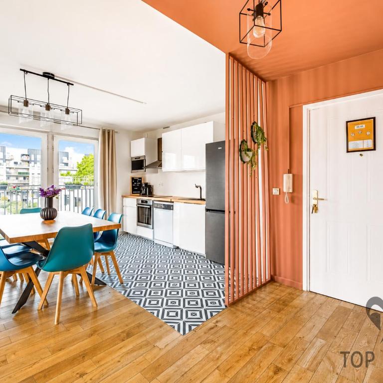 CAOPEO - Top Hôte Paris - 8 personnes Balcon Parking - Apartamento de 3 dormitorios - 12