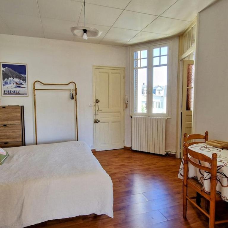 Appartement T2 cosy vue montagne, proches Adour, thermes à 5 min, centre ville 3 min, 1er étage - Apartment mit 1 Schlafzimmer - 12