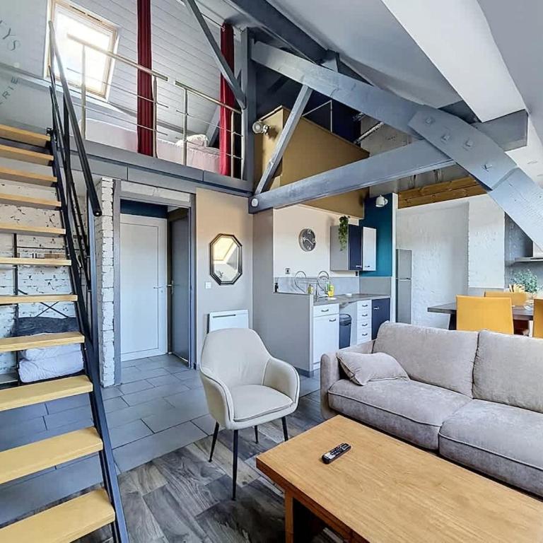 Le Duplex Caractere - 2 CH & Centre ville - Appartement - 2