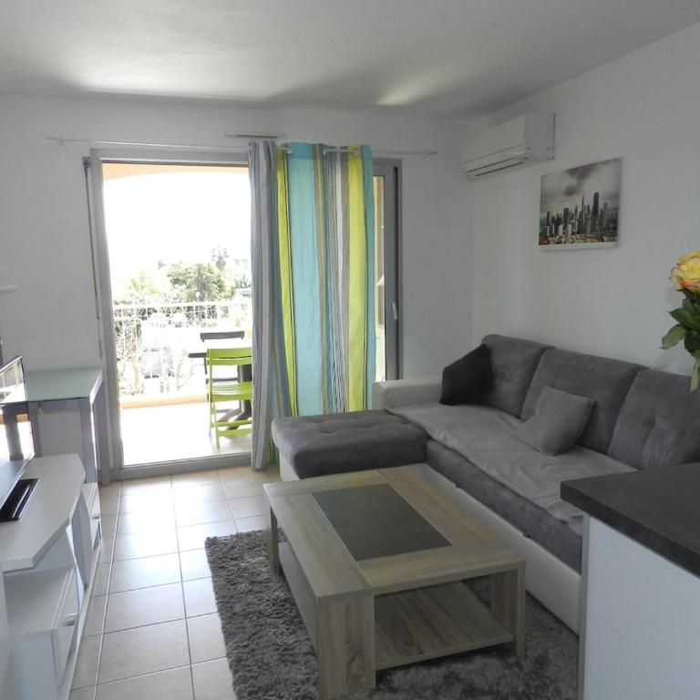 Charmant appartement climatisé 4 Personnes, piscine & parking - Apartment mit 1 Schlafzimmer - 7
