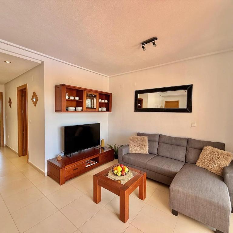 Stylish apartment with amazing pool view, Hacienda Riquelme Golf Resort - Apartment mit 2 Schlafzimmern - 17