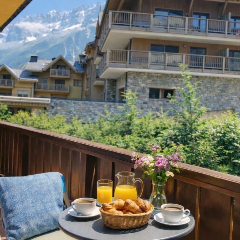 Balcon vue chaîne du Mont-Blanc parking - Appartement - 30