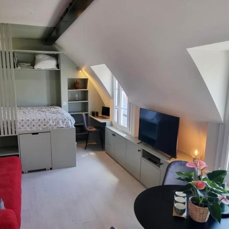 Charmant studio rénové sous les toits en plein centre de Paris - Appartamento con 1 Camera da Letto - 7