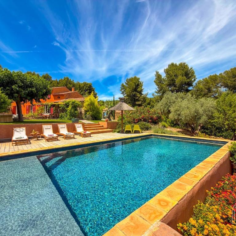 Villa climatisée avec piscine à Sanary-sur-Mer - Four-Bedroom Vacation Home - 17