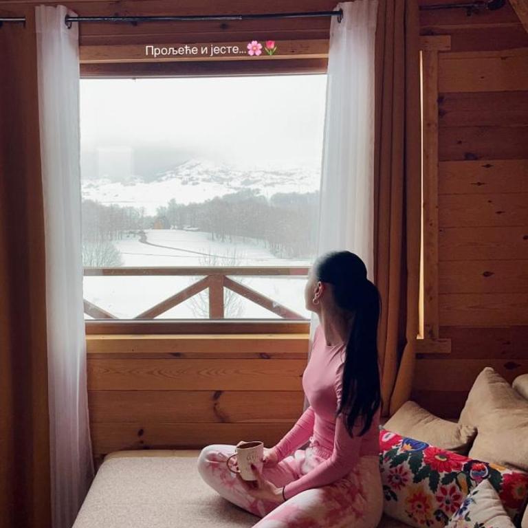 Koliba Luča Smrčevo Brdo - Chalet mit 1 Schlafzimmer - 54