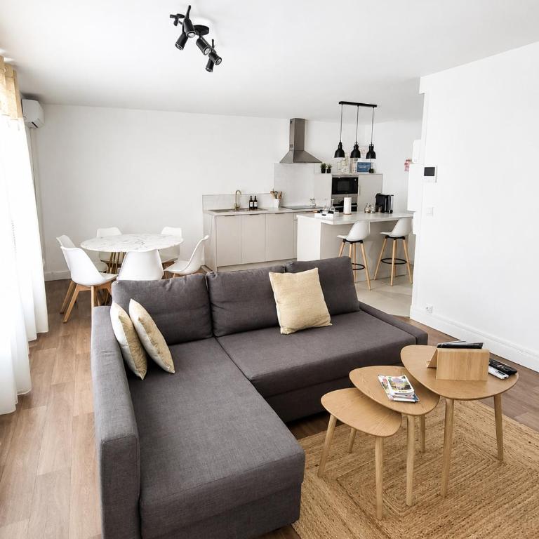 Loustalot - Appartement lumineux 3 chambres - Parking Gratuit - Appartement 3 Chambres - 6