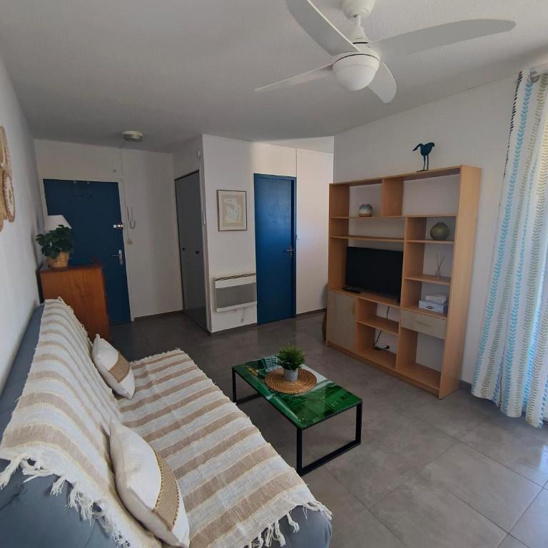 STUDIO CARNON Plage vue mer à 2 min plage parking privé - Studio mit Meerblick - 10