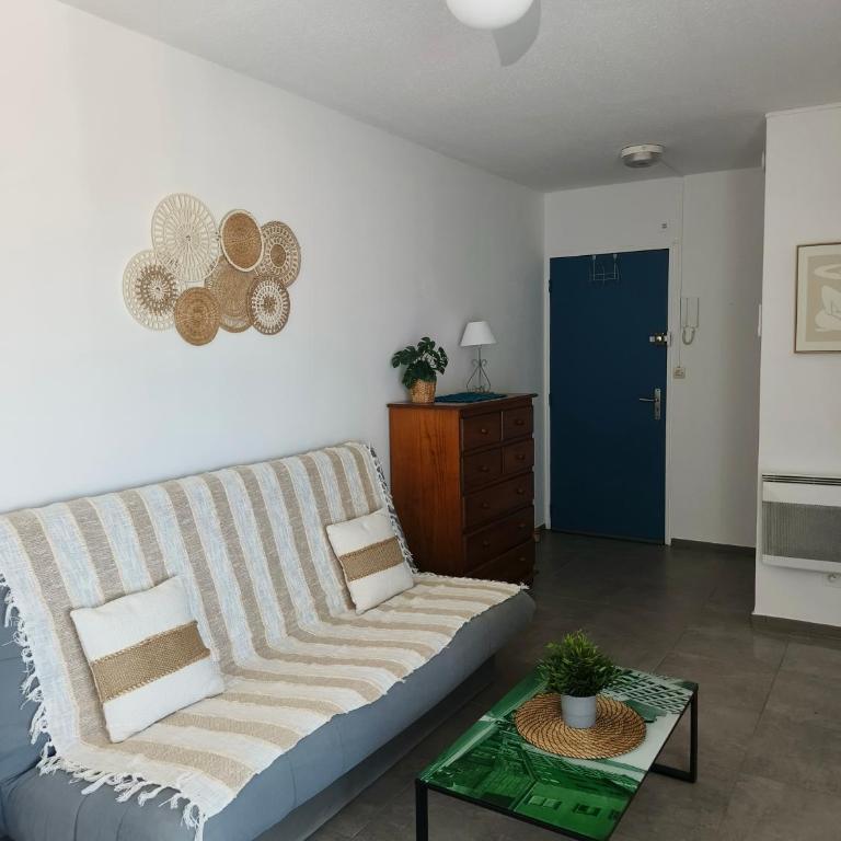 STUDIO CARNON Plage vue mer à 2 min plage parking privé - Studio mit Meerblick - 9
