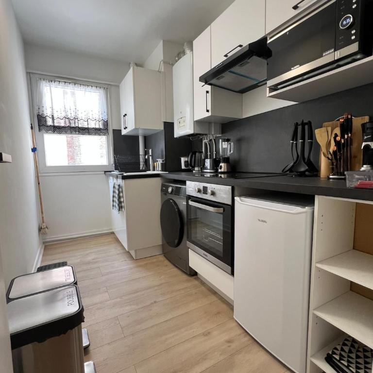 T3 Rénové Tout Équipé Gare du Havre 6 Pers - Apartment mit 2 Schlafzimmern - 11