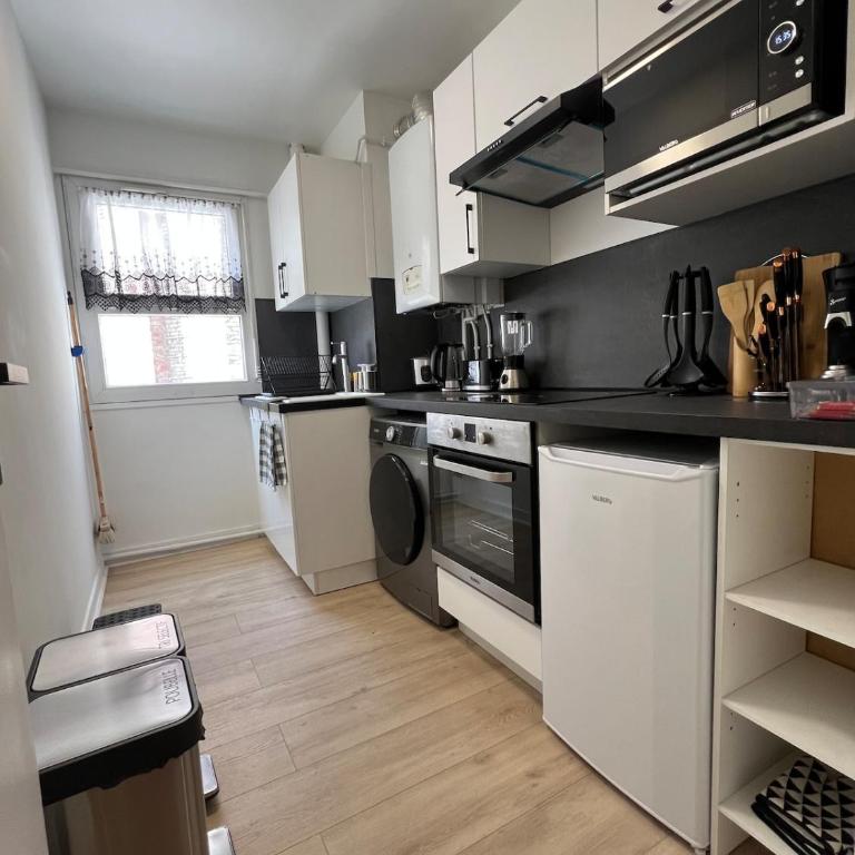 T3 Rénové Tout Équipé Gare du Havre 6 Pers - Apartment mit 2 Schlafzimmern - 28