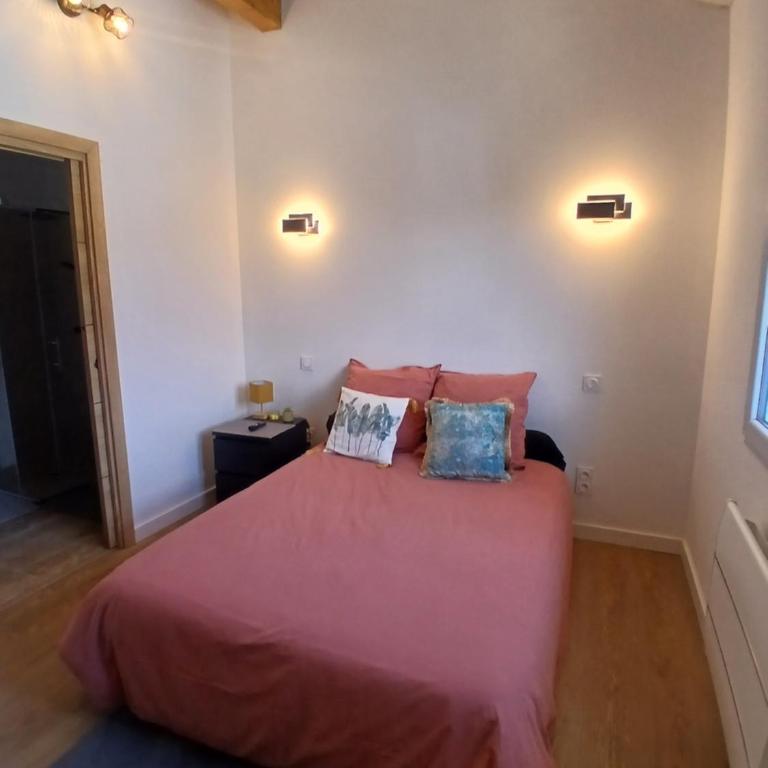 chambre avec salle de bain privative - Chambre Double - Vue sur Piscine - 1
