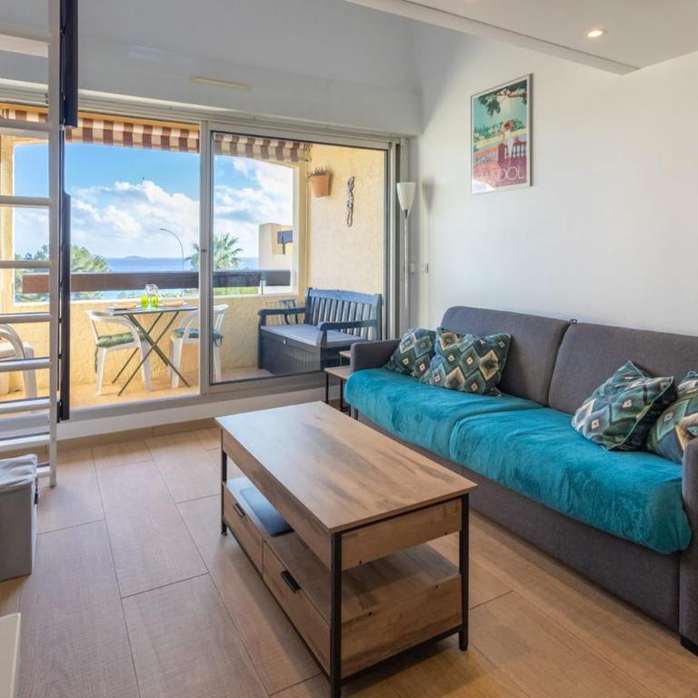 Studio Duplex Bandol Vue Mer Terrasse & Parking - Appartement - 9