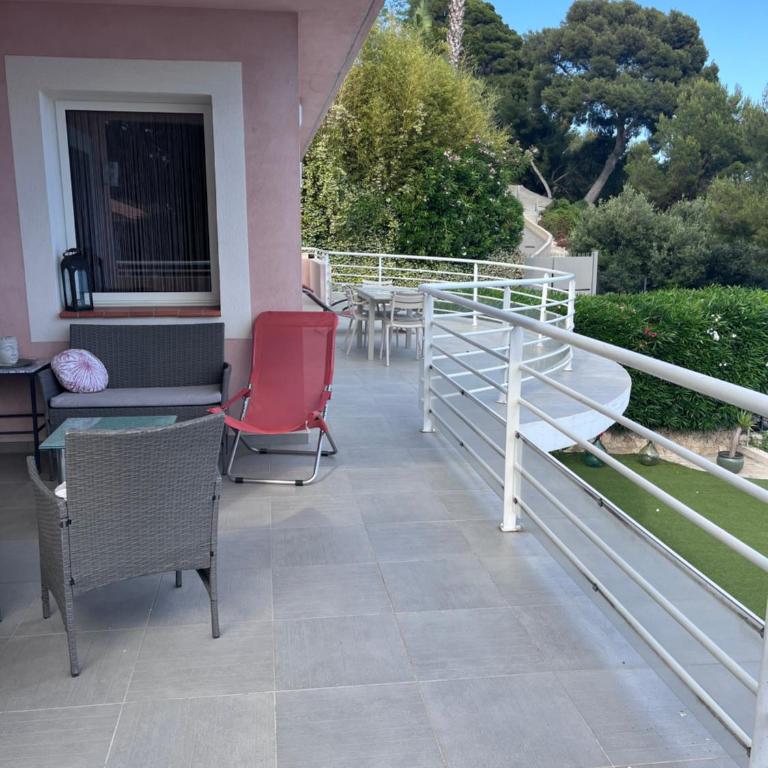 Vue mer.Tranquilité.Cap d'Ail à 10 mn de MONACO - Appartamento - 4