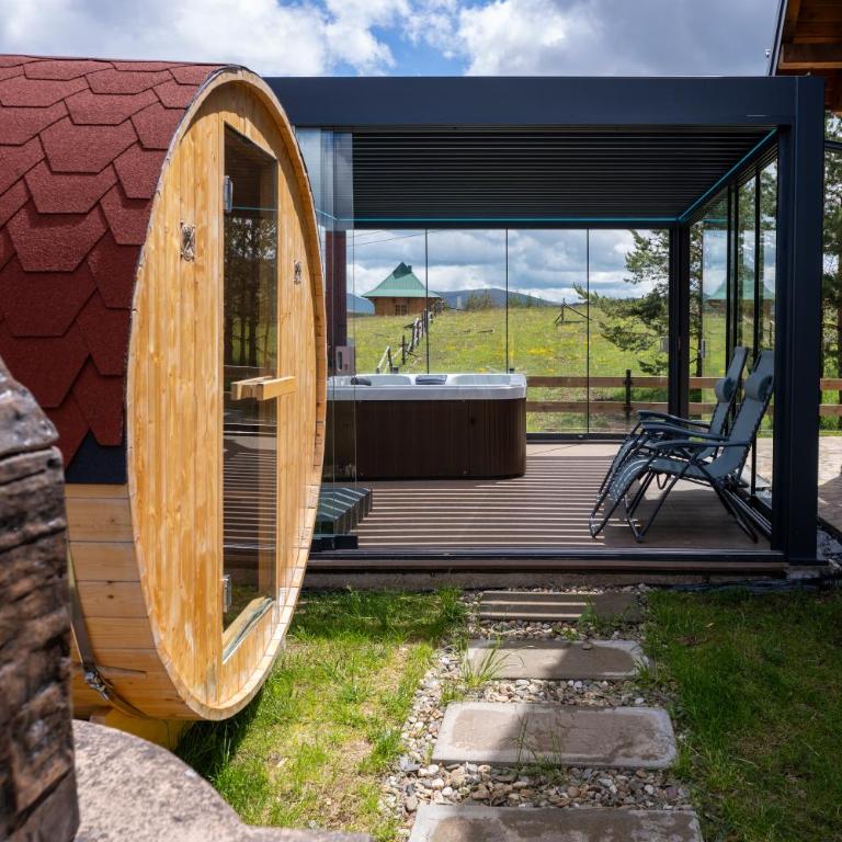 Aurum Cabins - Chalet mit 2 Schlafzimmern - 4