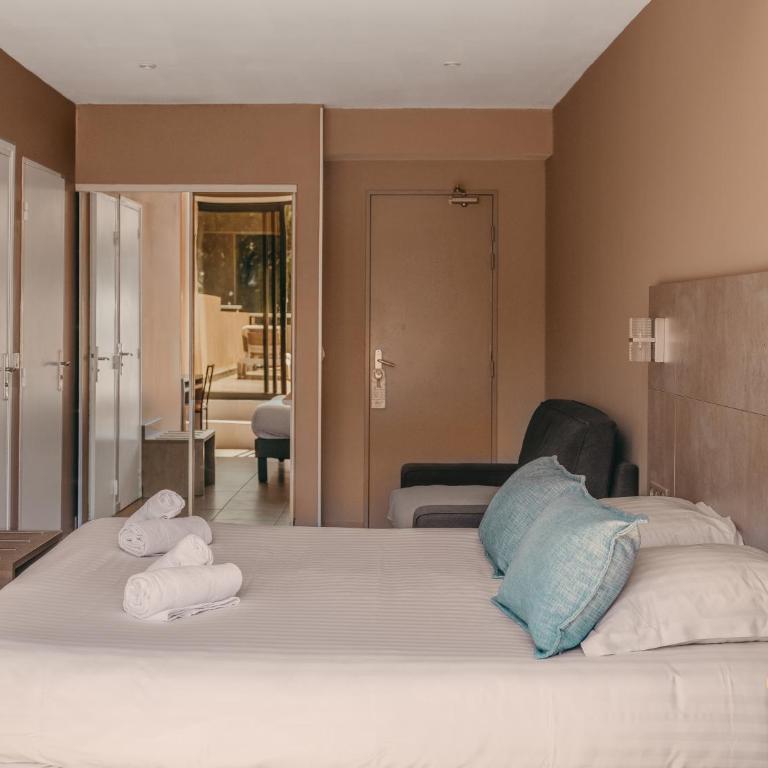 Hotel de la Plage - Chambre Double avec Terrasse - Vue sur Mer - 5